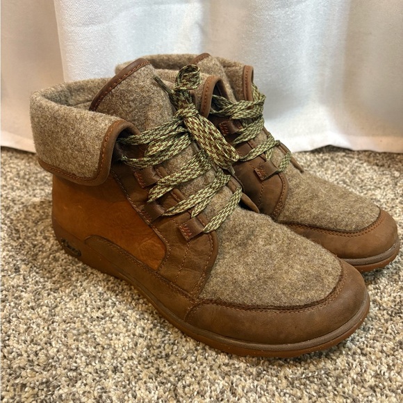 Chaco Pinecone‎ Barbary Casual Boots Wool Size 11 - Picture 1 of 8